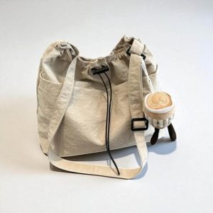 Women's Large Lightweight Summer Tote – Minimalist Shoulder & Crossbody Handbag