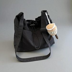 Women's Large Lightweight Summer Tote – Minimalist Shoulder & Crossbody Handbag