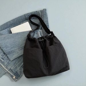 Women's Large Lightweight Summer Tote – Minimalist Shoulder & Crossbody Handbag