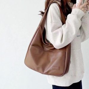 Women’s Vegan Leather Tote Shoulder Bag