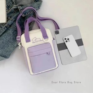 Y2K Doll Ita Bag Transparent Pocket Shoulder & Crossbody Purse