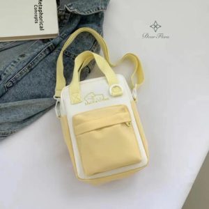Y2K Doll Ita Bag Transparent Pocket Shoulder & Crossbody Purse