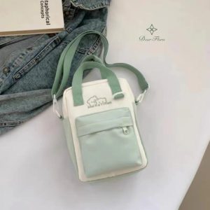 Y2K Doll Ita Bag Transparent Pocket Shoulder & Crossbody Purse