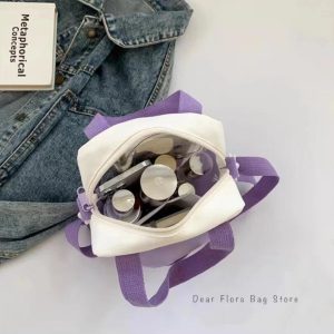 Y2K Doll Ita Bag Transparent Pocket Shoulder & Crossbody Purse