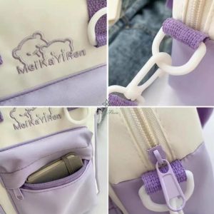 Y2K Doll Ita Bag Transparent Pocket Shoulder & Crossbody Purse