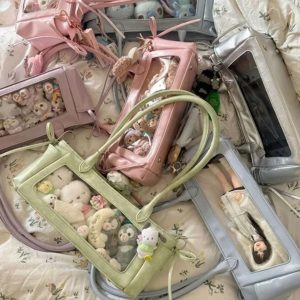 Y2K Ita Bag – Transparent Kawaii Shoulder Bag, Harajuku Style