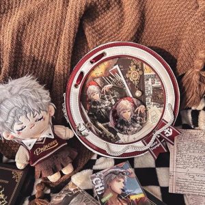 Y2K Nautical Ita Bag | Round Transparent Backpack Crossbody | Kawaii Cute Shoulder Bag for Women | DIY Pin Display Harajuku