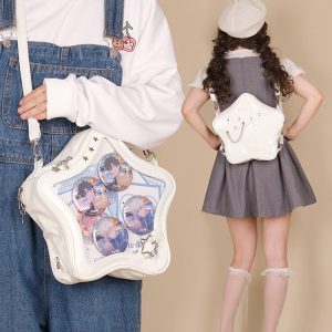 Y2K Star Shaped Ita Bag Backpack