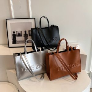 Trendy Retro Commuter Tote for College Students and Daily Use