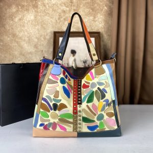 Genuine Leather Nautical-style Crossbody Ita Bag for Women - Large Capacity