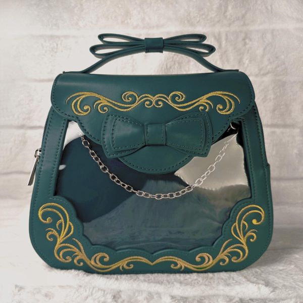 Green Ita Bag with Clear Window for Pin Display