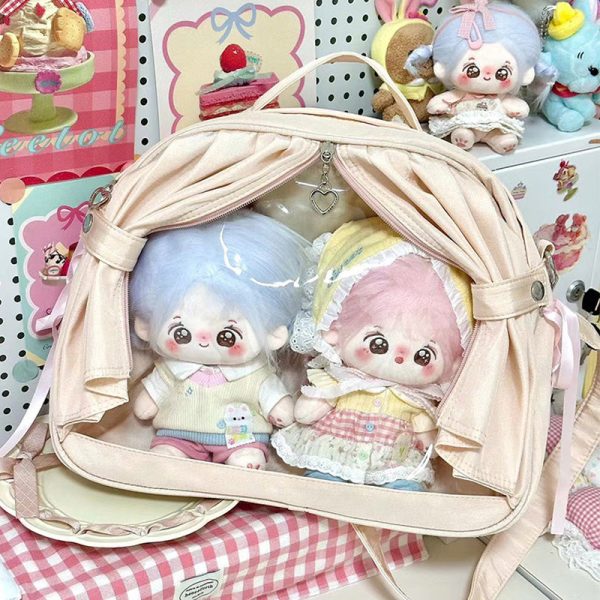 Ita Backpack with Clear Window for Plushies and Pins