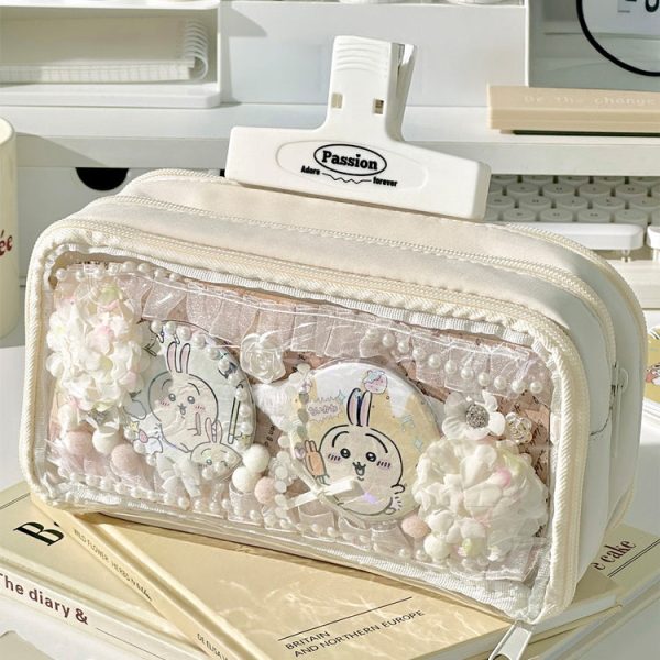 Ita Bag with Clear Window for Pin Display