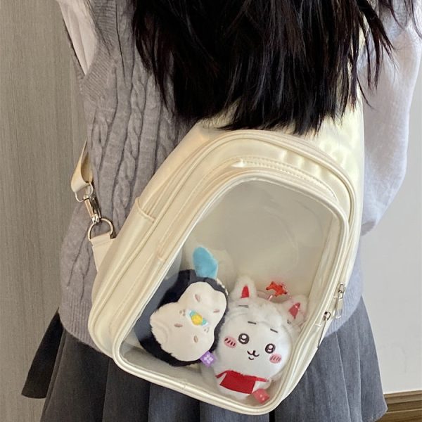 Ita Bag with Clear Window for Plushies and Pins