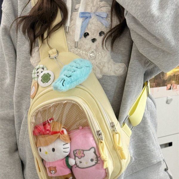Ita Bag with Included Insert for Plushies and Pins