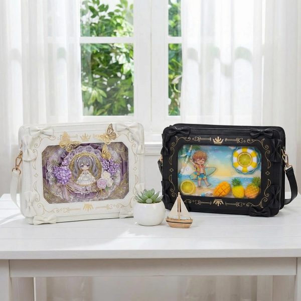 Ita Shoulder Bag with Clear Window for Photocards and Pins