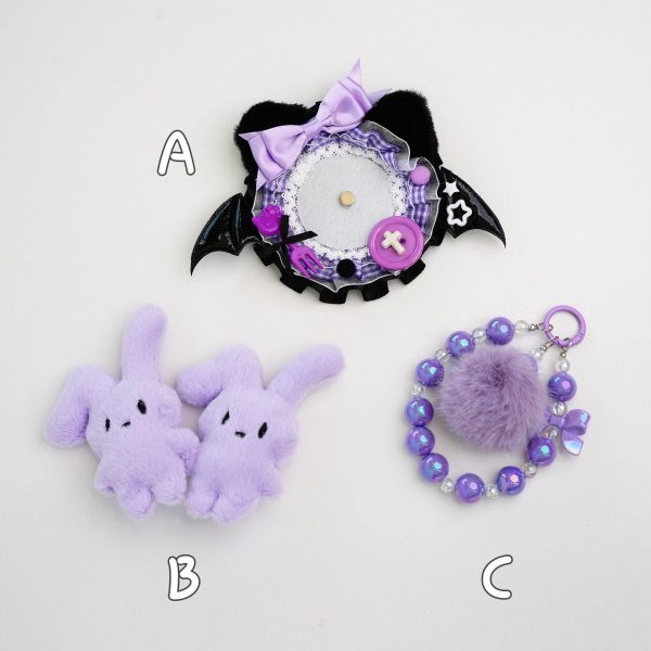 Ita Shoulder Bag with Clear Window for Plushies and Pins — crossbody ita bag detail view