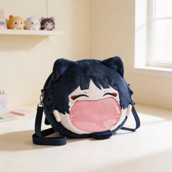 Kawaii Ita Backpack for Plushies and Pins