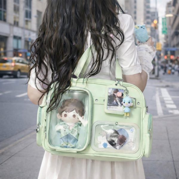 Large Black Ita Backpack for Pin Display