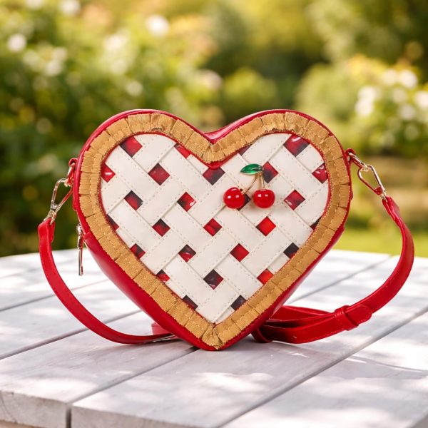 Small Red Heart Convertible Ita Bag
