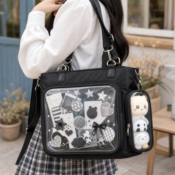 Convertible Ita Bag for Pin Display
